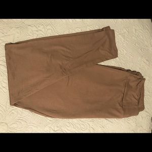 Lularoe TC Solid Color Leggings, Brown - BNWOT